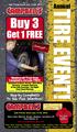 Buy 3. Get 1 FREE. Sale Prices Good July 14-22, Sioux Falls, Mitchell, Sturgis, Madison, Vermillion, SD Rock Rapids, IA