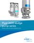 Flygt 2600 sludge pump series MAXIMIZE UPTIME WITH VERSATILE SUBMERSIBLE PUMPS