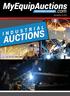 MyEquipAuctions. .com INDUSTRIAL DIVISION. November 13, 2017 INDUSTRIAL AUCTIONS