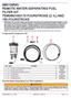 8M REMOTE WATER-SEPARATING FUEL FILTER KIT 75/80/90/100/115 FOURSTROKE (2.1L) AND 150 FOURSTROKE