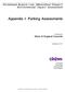 Appendix I: Parking Assessments