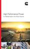 High Performance Power. For Middle Eastern And African Airports