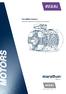 TerraMAX motors. Installation, operation & maintenance instructions MOTORS