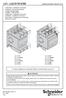 For Motor Starting Use Schneider Electric Overload Relay Series LR. WARNING