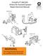 WARNING This manual should only be used by a qualified Service Technician. FinishPro 390/395 Airless/Air-Assisted Sprayer Repair Electrical Manual