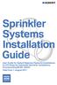Sprinkler Systems Installation Guide