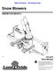 Snow Blowers SB2584 S/N P Parts Manual. Copyright 2015 Printed 01/15/16