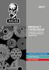 PRODUCT CATALOGUE Competitive Solutions for Standard Abrasive Applications