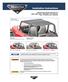 Bimini Top, Bimini Top Plus for Jeep Wrangler (YJ) Vehicles Items #141031XX and #143031XX