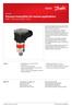 Pressure transmitter for marine applications MBS 3100 and MBS 3150