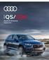 OVERVIEW. Overview: For additional media inquiries, contact: or Audi of America 2018 Audi Q5/SQ5