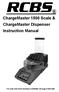 ChargeMaster 1500 Scale & ChargeMaster Dispenser Instruction Manual