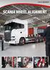 Powered by SCANIA WHEEL ALIGNMENT