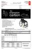 champion carbon Customer weight = Kg Code X Description Dealer SEATING CHOICE DDF0204 küschall Champion Carbon 85 Frame Angle