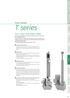 T series. Power Cylinder. Eco series