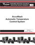 AccuWash Automatic Temperature Control System