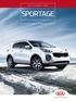 2019 GUIDEBOOK SERIES SPORTAGE. A simple guide to help you decide