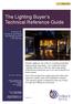 The Lighting Buyer s Technical Reference Guide Technical Reference Guide