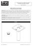 Instructions for the following product: CONCRETE MOUNTED JIB BASE