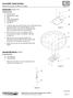 C35. Assembly Instructions. Mobius Floor Lamp & C Page 1 of 7. Prepare Base (Figures 1& 2)