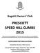 PRESCOTT SPEED HILL CLIMBS 2015