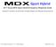 2017 Acura MDX Sport Hybrid Emergency Response Guide. Prepared for Fire Service, Law Enforcement, Emergency Medical, and Professional Towing Personnel