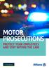 MOTOR PROSECUTIONS PROTECT YOUR EMPLOYEES AND STAY WITHIN THE LAW