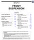 GROUP 33 FRONT SUSPENSION CONTENTS WANINGS REGARDING SERVICING OF SUPPLEMENTAL RESTRAINT SYSTEM (SRS) EQUIPPED VEHICLES