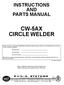 CW-5AX CIRCLE WELDER
