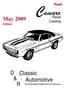 Fuel. Camaro. Retail Catalog. May Edition. D Classic & Automotive R. The nation's largest complete source for Camaro parts.