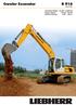 Crawler Excavator. Operating Weight: 24,400 24,800 kg Engine Output: 115 kw / 156 HP Bucket Capacity: m³