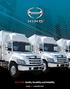 Hino s DNA: Quality, Durability and Reliability