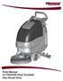 Parts Manual E17/E20/H20 Floor Scrubber Disc Brush Drive