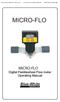 Distributed by: M&M Control Service, Inc MICRO-FLO MICRO-FLO
