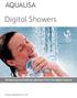 Digital Showers. Showering and bathing solutions from the digital experts.