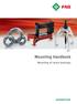 Mounting Handbook. Mounting of rotary bearings