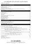 ROLLER AND SOLAR SHADES LIGHTWEAVES TABLE OF CONTENTS FEATURES AND SIZE CONSIDERATIONS OPTIONS GENERAL INFORMATION PRICE CHARTS AND OPTION PRICING