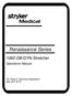 Renaissance Series OB/GYN Stretcher. Operations Manual. For Parts or Technical Assistance