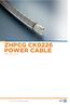 ZHPCG CK0226 POWER CABLE WIRE & CABLE