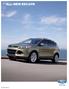 ALL-NEW ESCAPE. Specifications