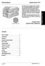 Planning Manual Ergoline Esprit 770-S. Ergoline Esprit 770-S. Dynamic Power Dynamic Power Climatronic. Contents