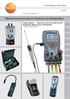 Measuring Instruments for Pressure and Refrigeration