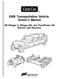 2008 Transportation Vehicle Owner s Manual. DS Villager 4, Villager 6/8, and TransPorter 4/6 Electric and Gasoline