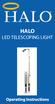 HALO LED TELESCOPING LIGHT