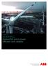 PLC wind brochure. AC500 PLC Visions for wind power Efficient and reliable