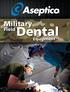 Military. Dental. Field. Equipment