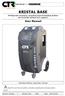 KRISTAL BASE KRISTAL BASE. Refrigerant recovery, recycling and recharging station for R1234yf vehicle A/C system. User Manual