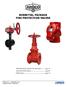 SUBMITTAL PACKAGE FIRE PROTECTION VALVES