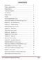 CONTENTS Southeastern Regional Roadeo Manual Page 1