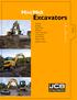 Excavators. Mini/Midi